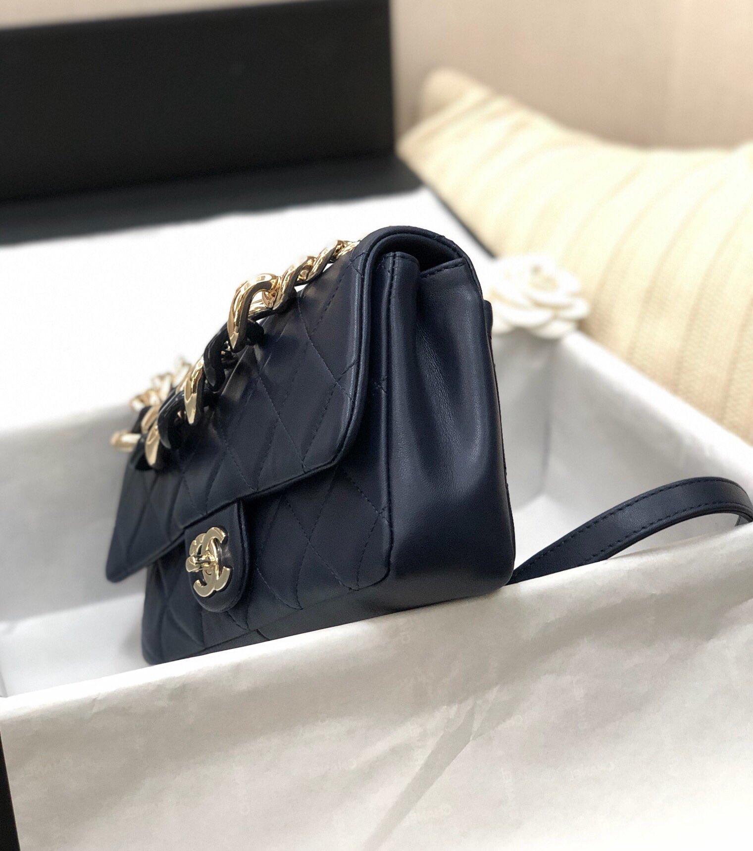 Ch@nel Cruise Flap Bag-16*24*6CM