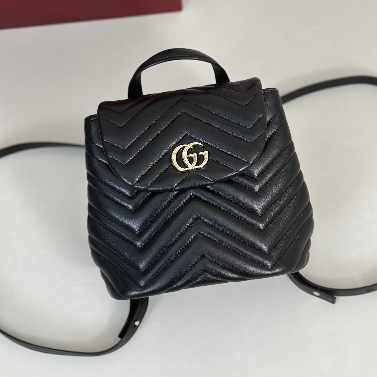 Gvc*1 Mini Marmont Backpack-20*11*18CM
