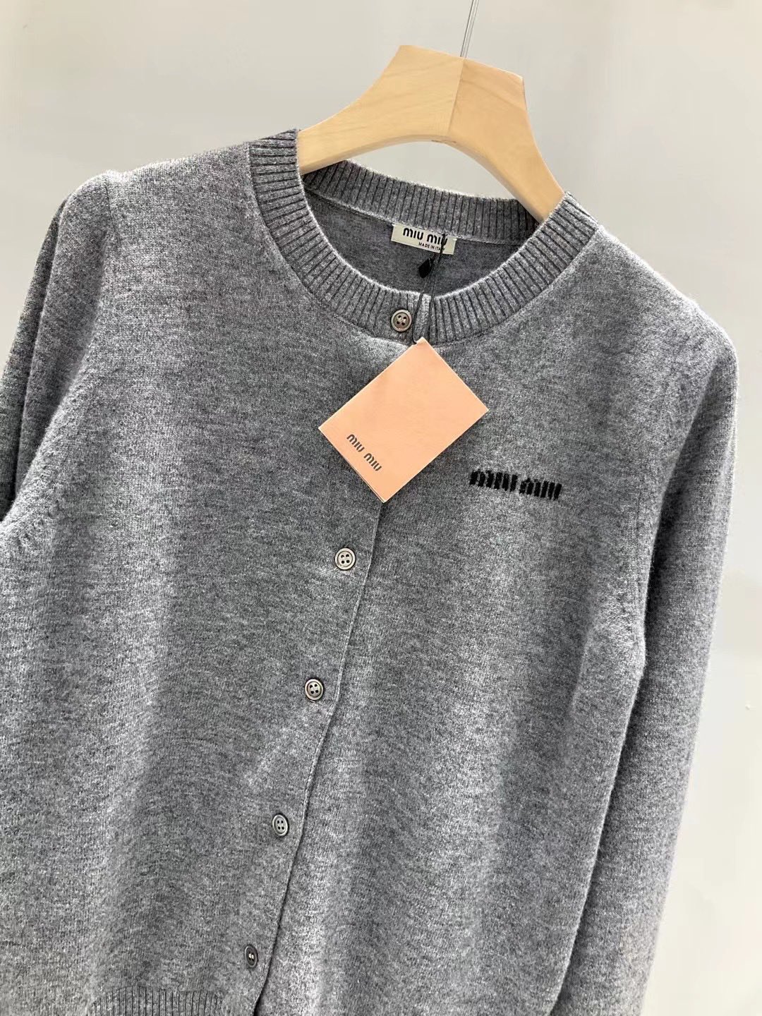 M1v M1v cashmere knit cardigan