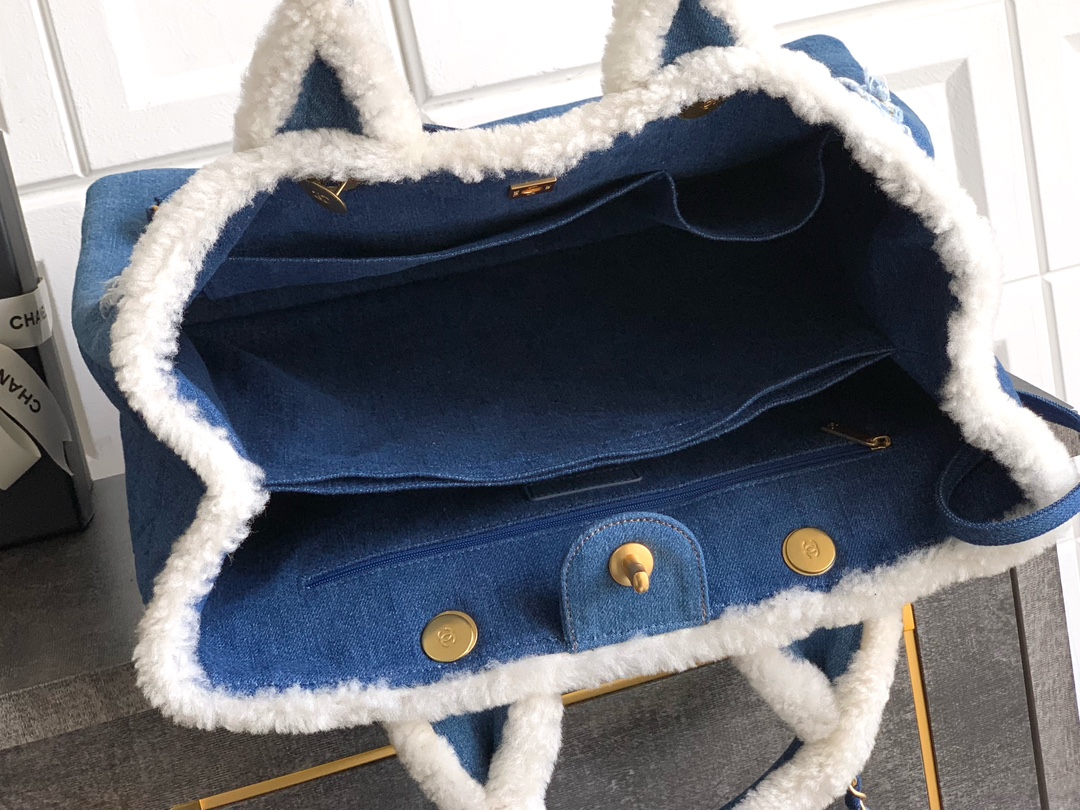 Ch@nel Tote Bag-29X40X14.5CM
