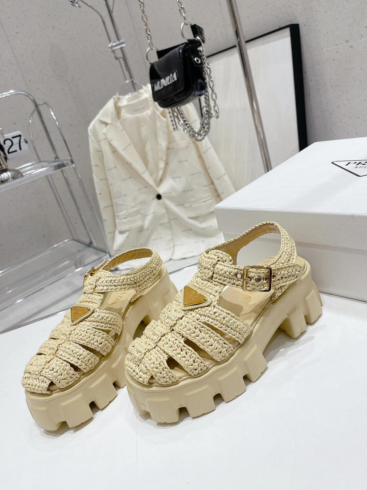Pra*a sandals-5.5cm