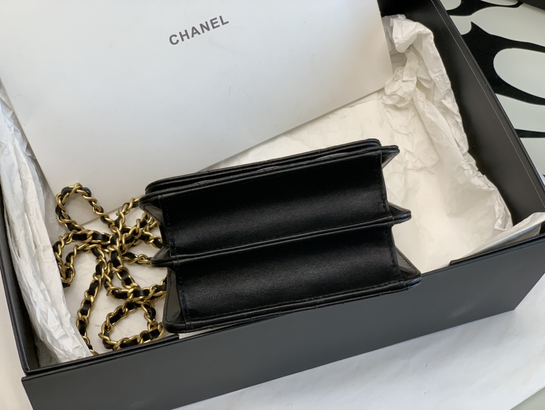Ch@nel Flap Bag-9.5*12.5*3.5CM
