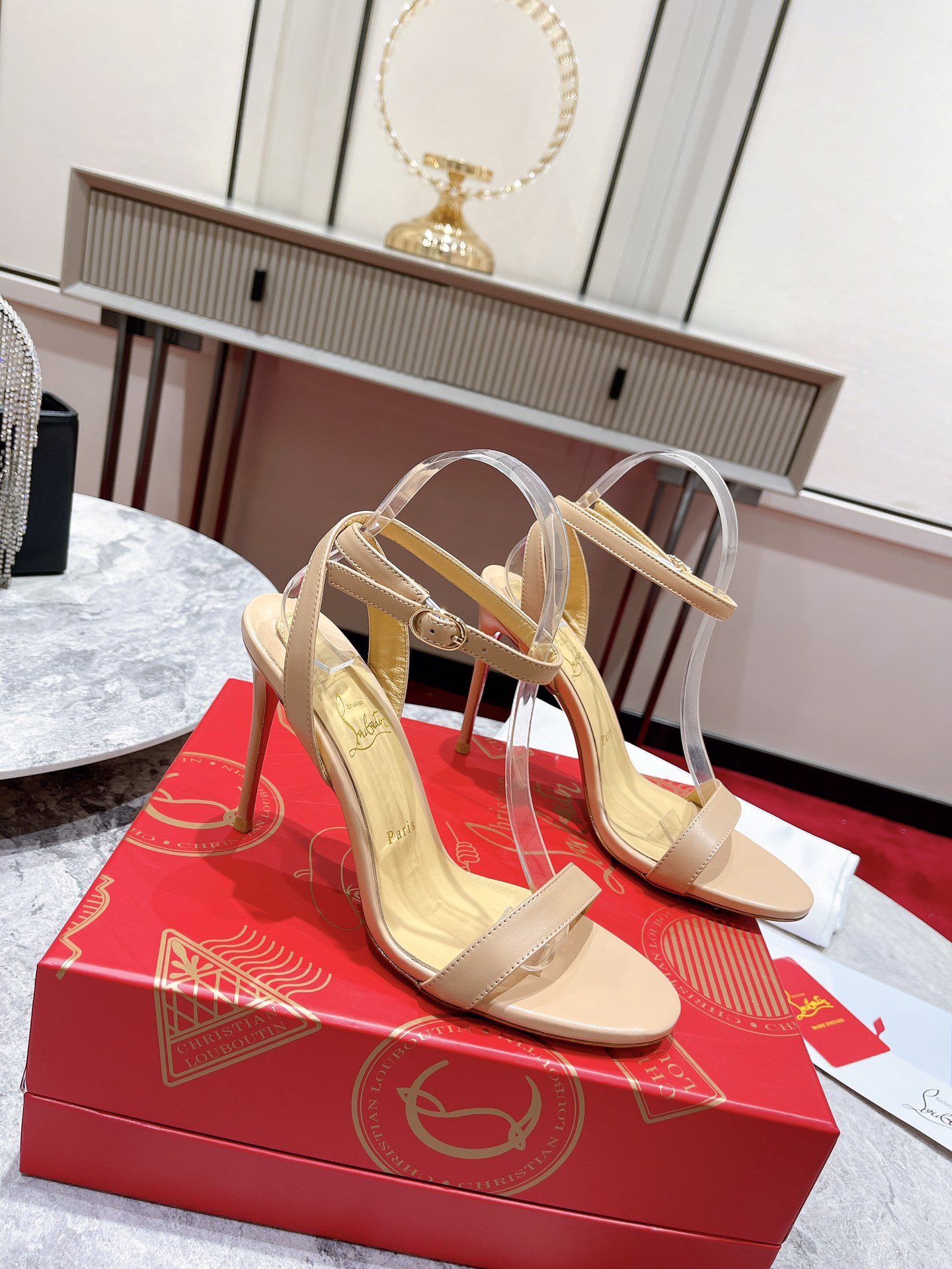 Chr1st1an Louboutin Heels-10cm