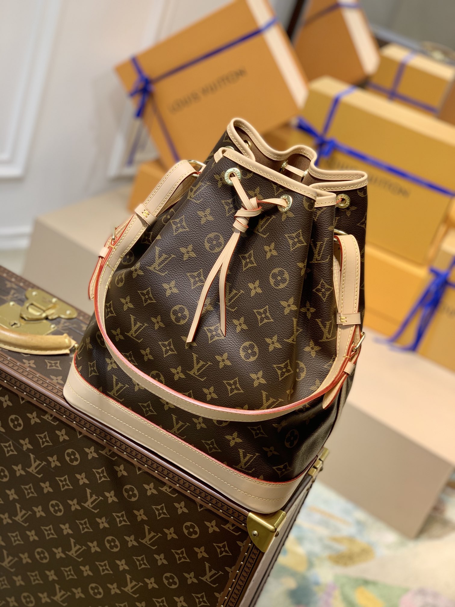 l0*is V*t0n néo bucket bag -m42224-27*36*30cm
