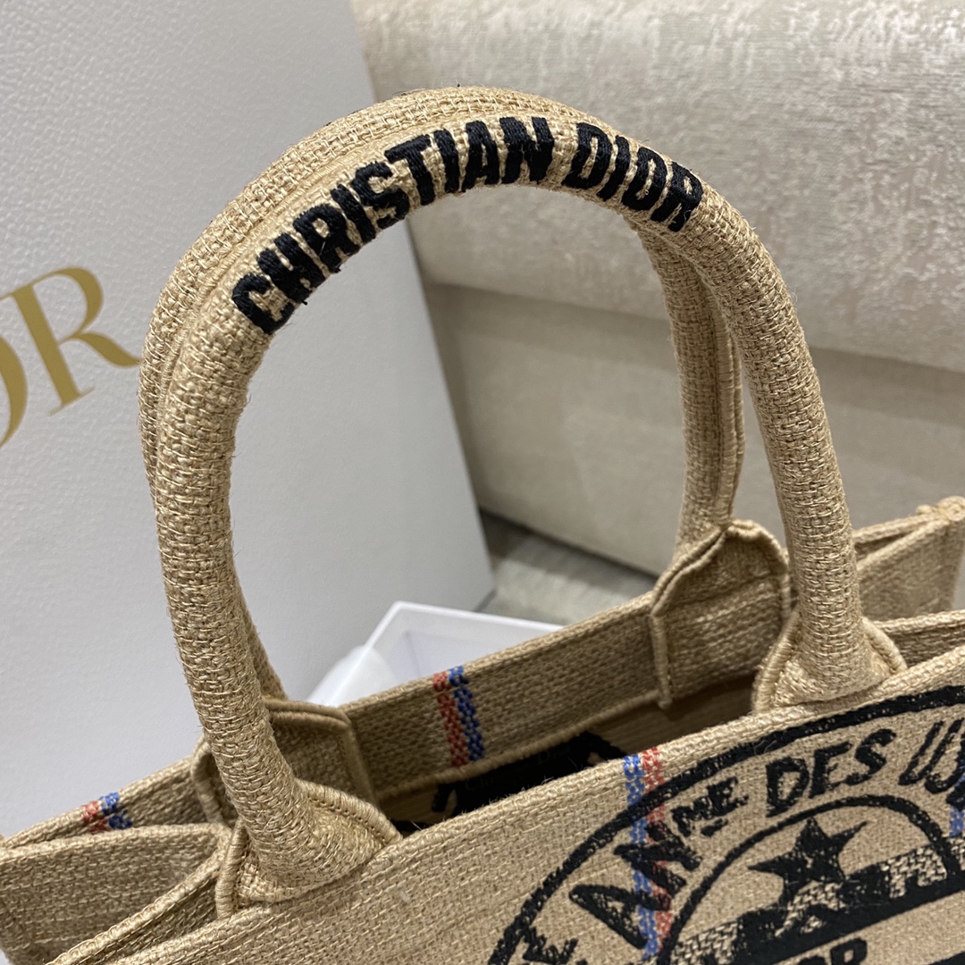 D*or small book tote-26*8*22cm