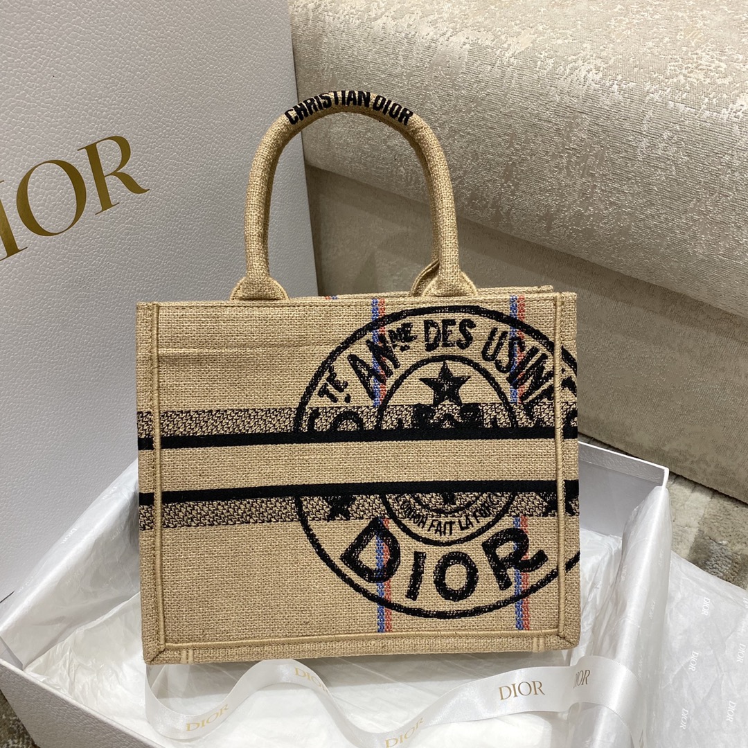 D*or small book tote-26*8*22cm