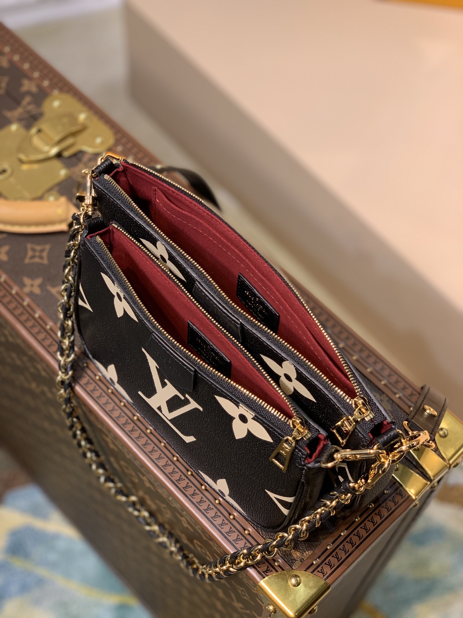 l0*is V*t0n multi pochette accessoires-25*13&20*11*10cm