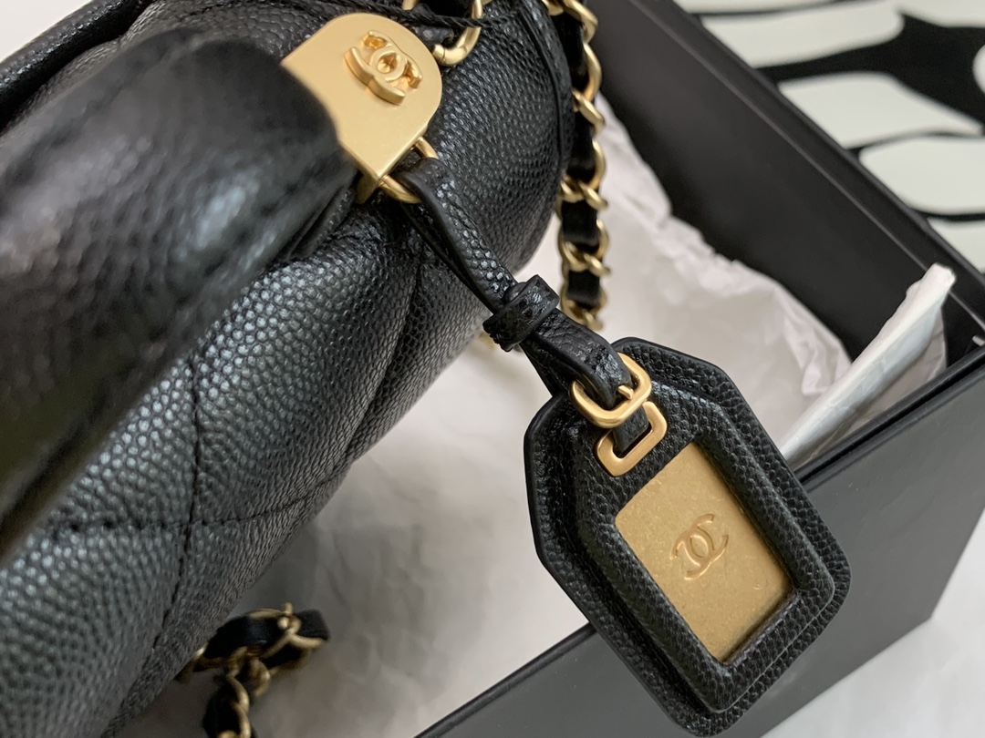 Ch@nel Flap Bag-17*20.5*6CM