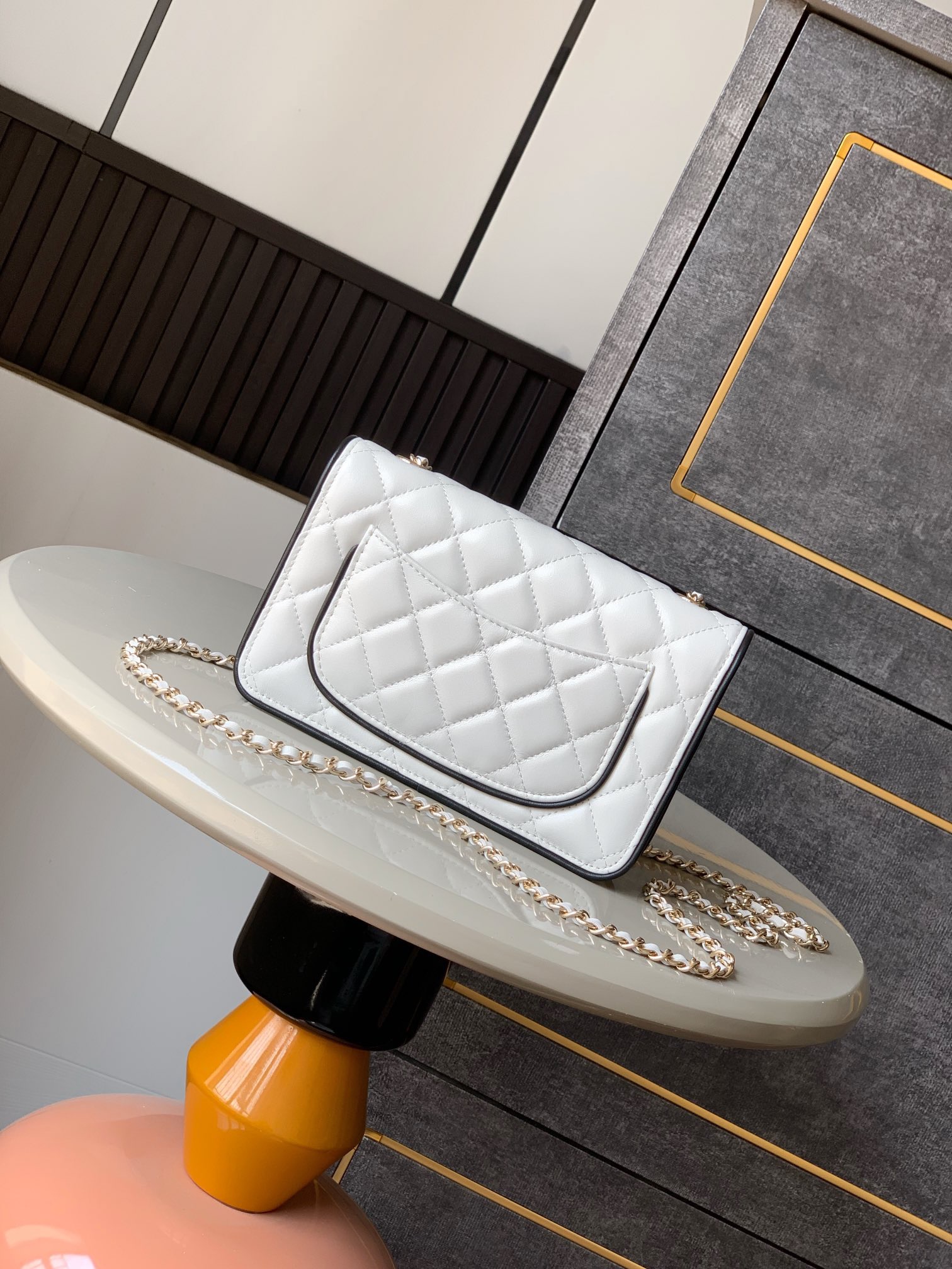 Ch@nel Flap Bag-12.3*19.2*3.5CM