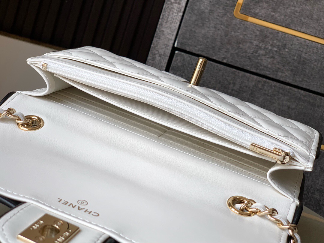 Ch@nel Flap Bag-12.3*19.2*3.5CM