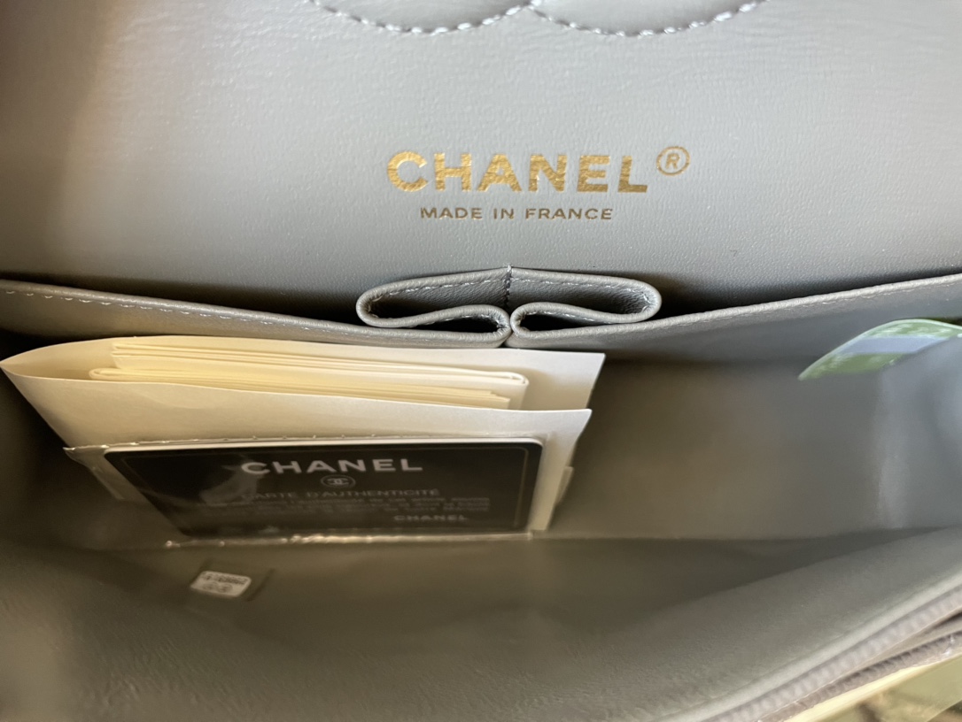 Ch@nel Flap Bag-Caviar-23CM