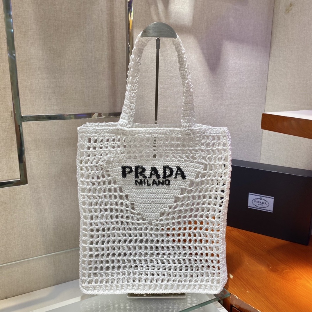Pra*a 1bg393 tote bag-36*38*3cm