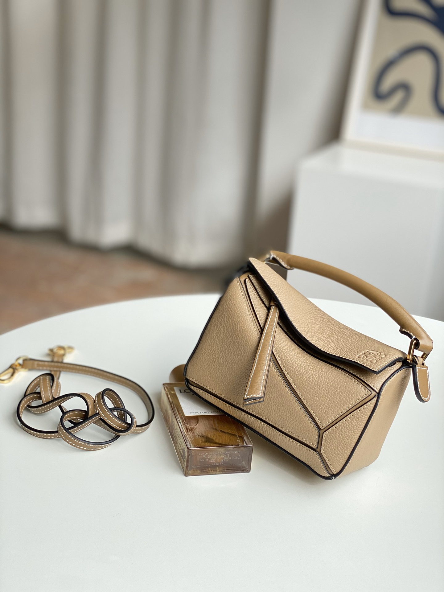 L0ew* puzzle mini bag-18*11*7.5cm