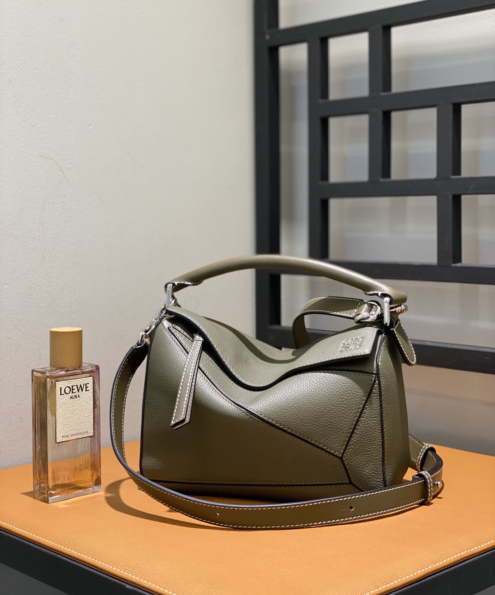 L0ew* puzzle small bag-24*10*14cm