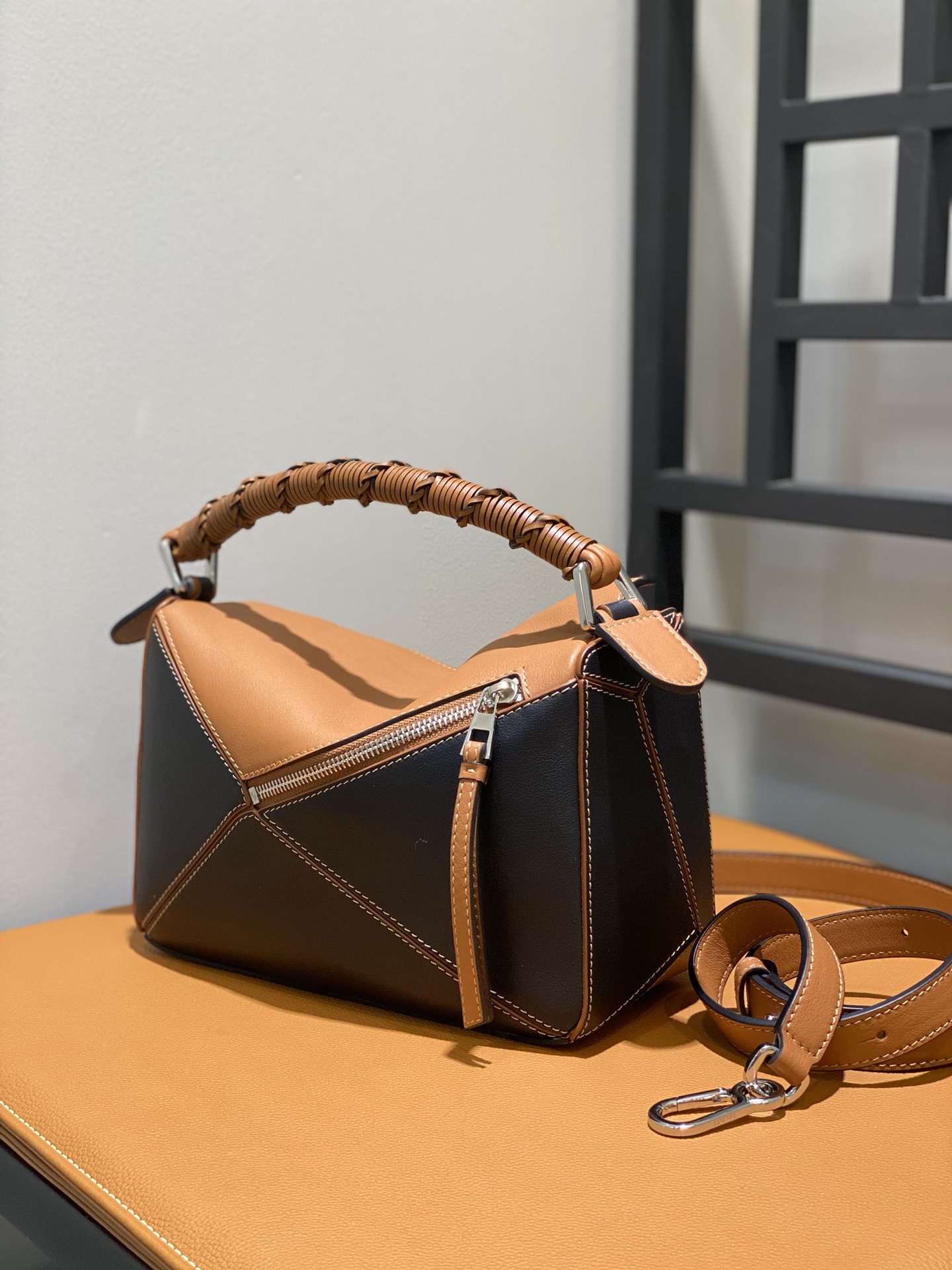 L0ew* puzzle small bag-24*10*14cm