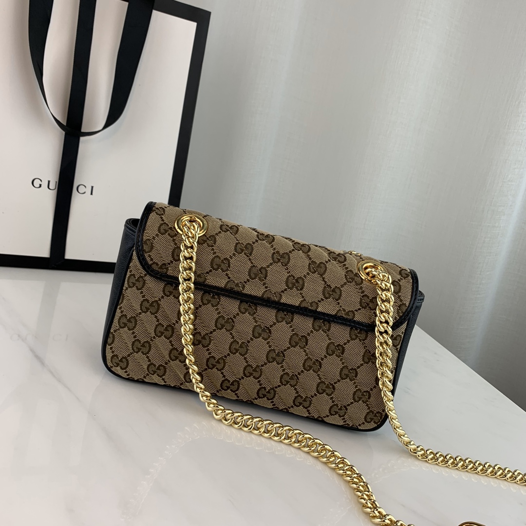 G*u*i marmont bag-14*23*6cm