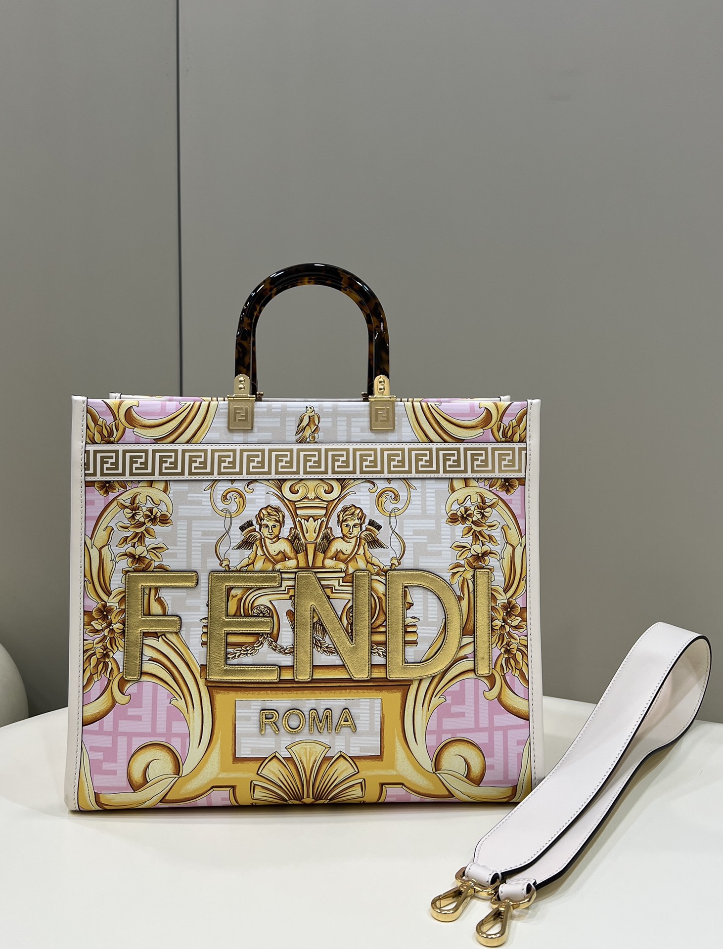 F**di & versace tote-36*17*31cm