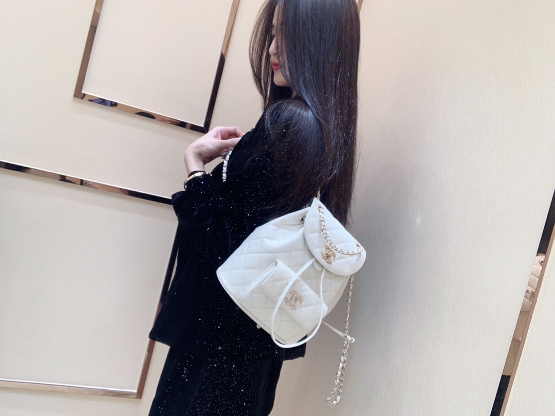Ch@nel Backpack -22.5x24x12CM