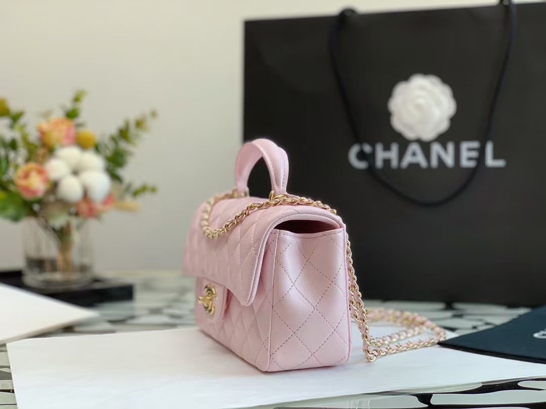 Ch@nel Flap Bag-20*13*9CM