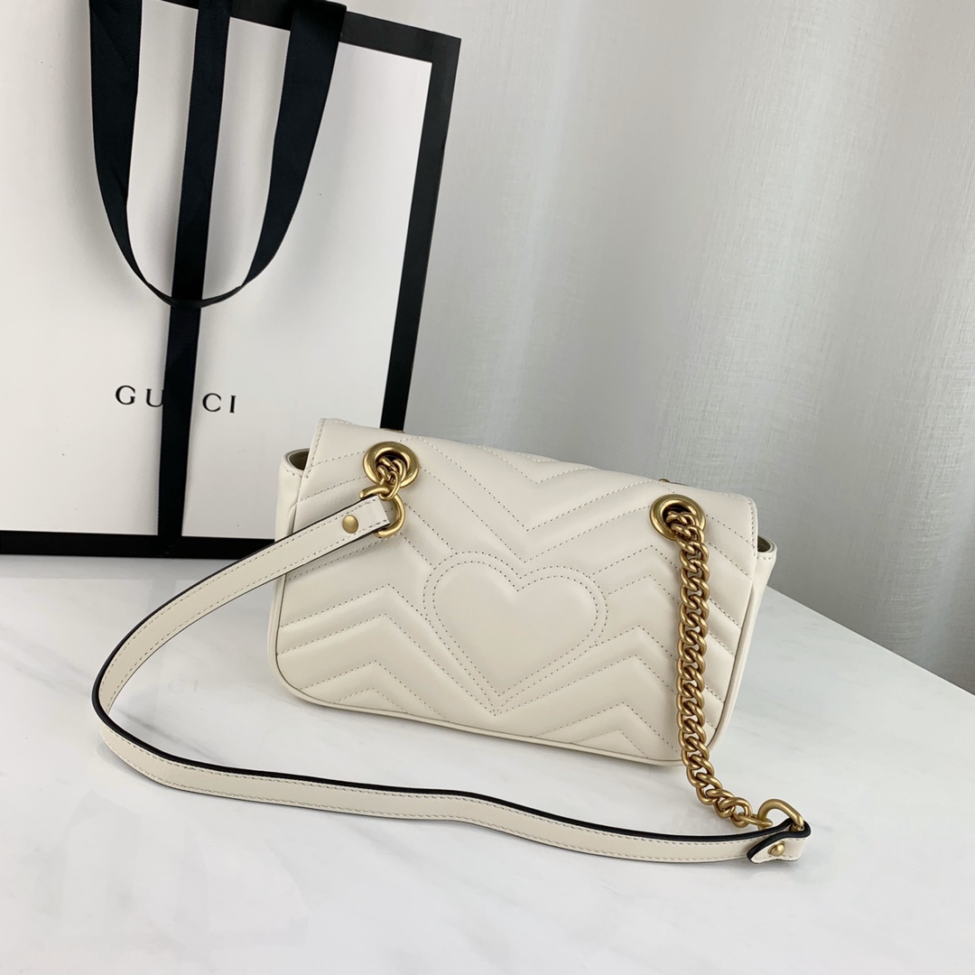 G*u*i marmont bag-14*23*6cm