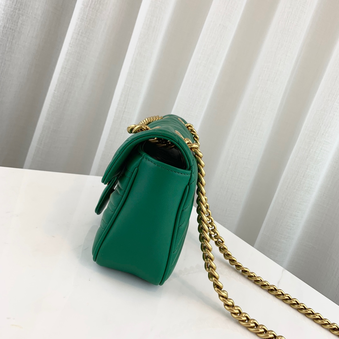 G*u*i marmont bag-14*23*6cm