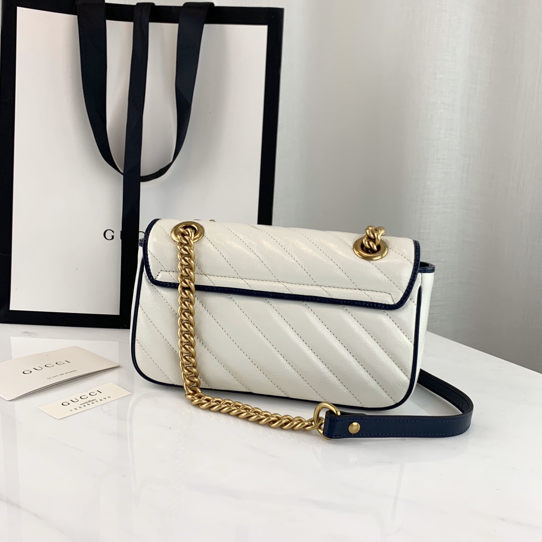 G*u*i marmont bag-14*23*6cm