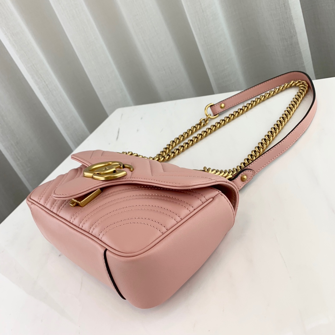 G*u*i marmont bag-14*23*6cm