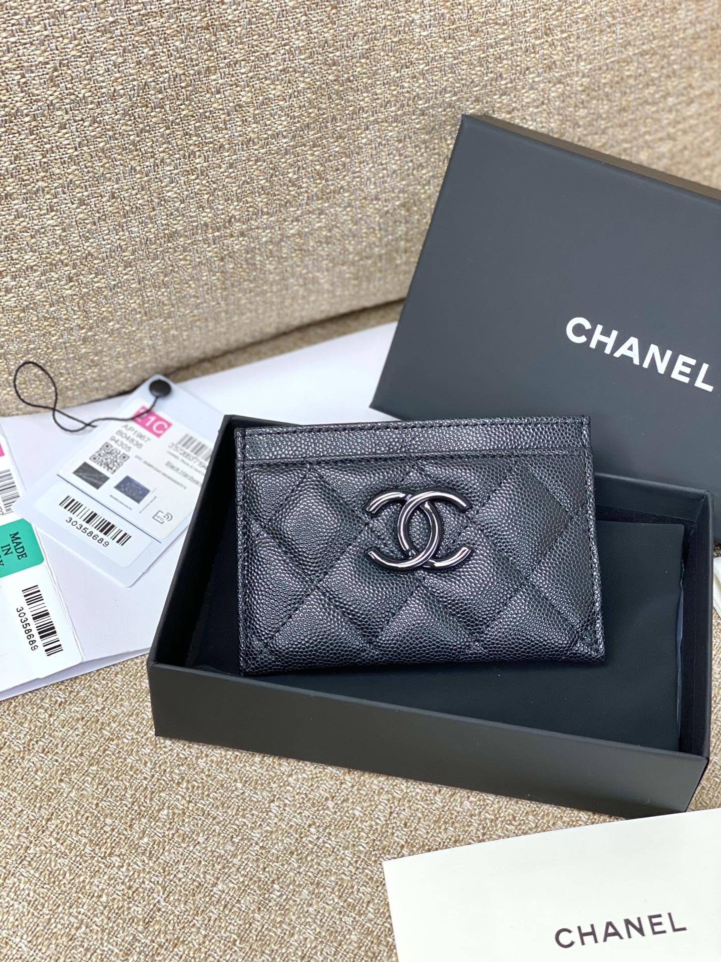 Ch@nel Card Holder-7.5*11.2*0.5CM