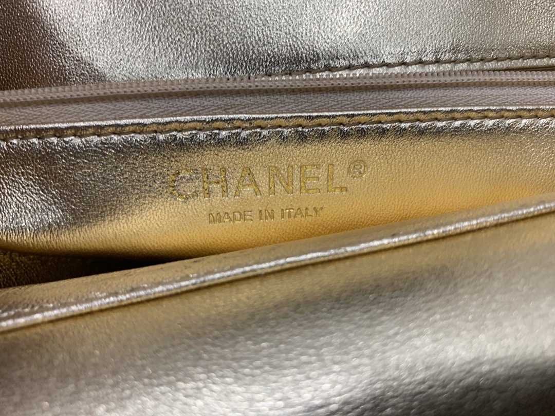 Ch@nel Flap Bag-22X7X13CM