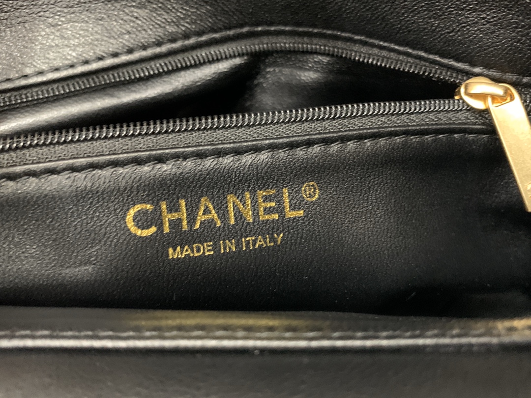 Ch@nel Flap Bag-22X7X13CM