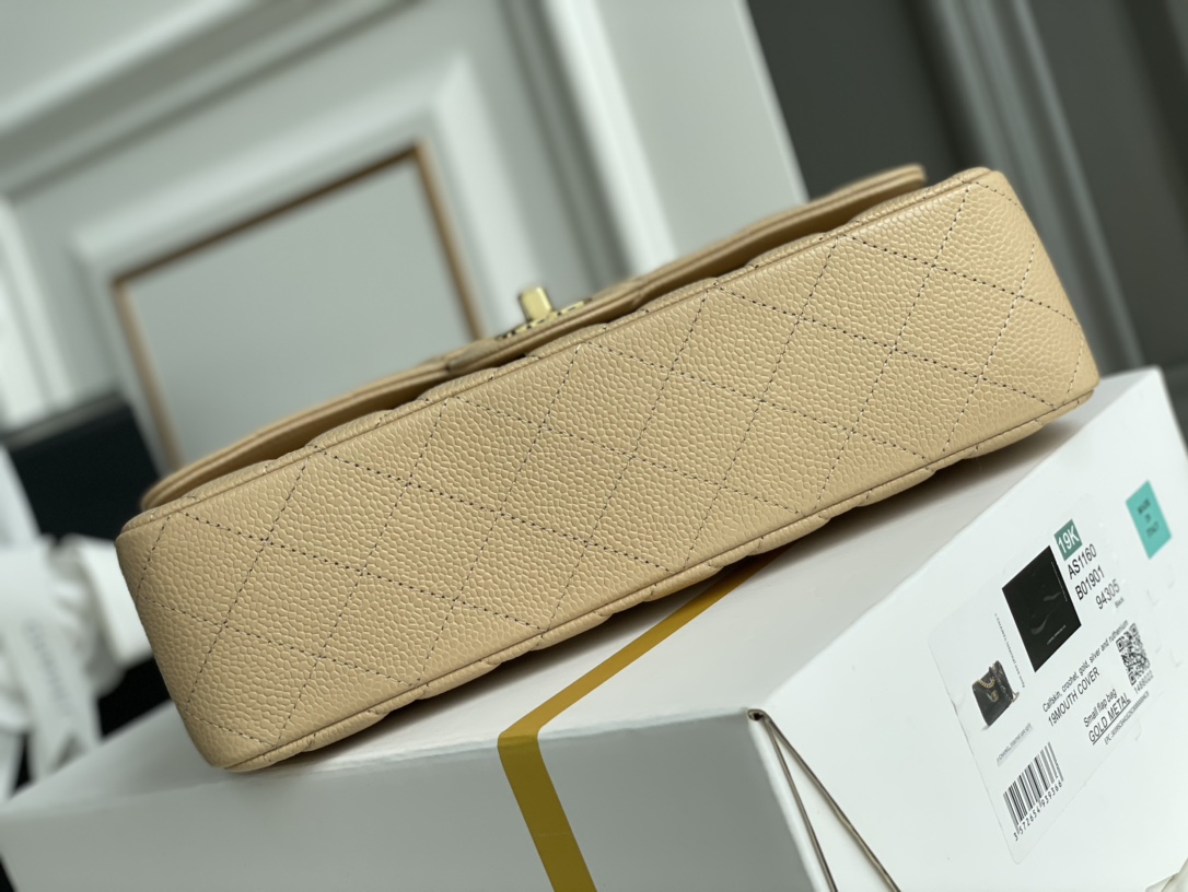 Ch@nel Flap Bag-Caviar Leather-25CM