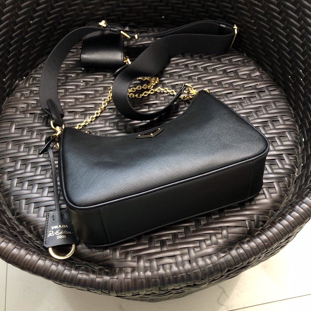 Pra*a hobo bag-bh204 -23*17*6.5cm