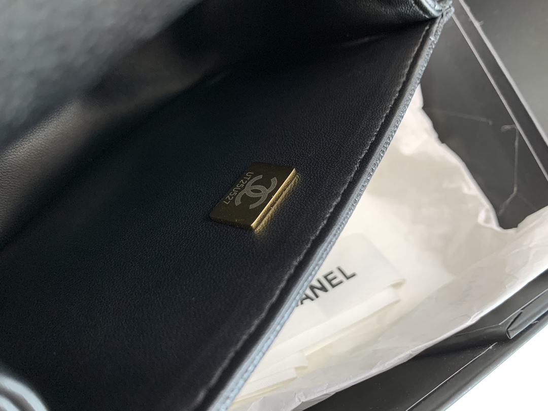 Ch@nel Boy Bag-18*12.5*6CM