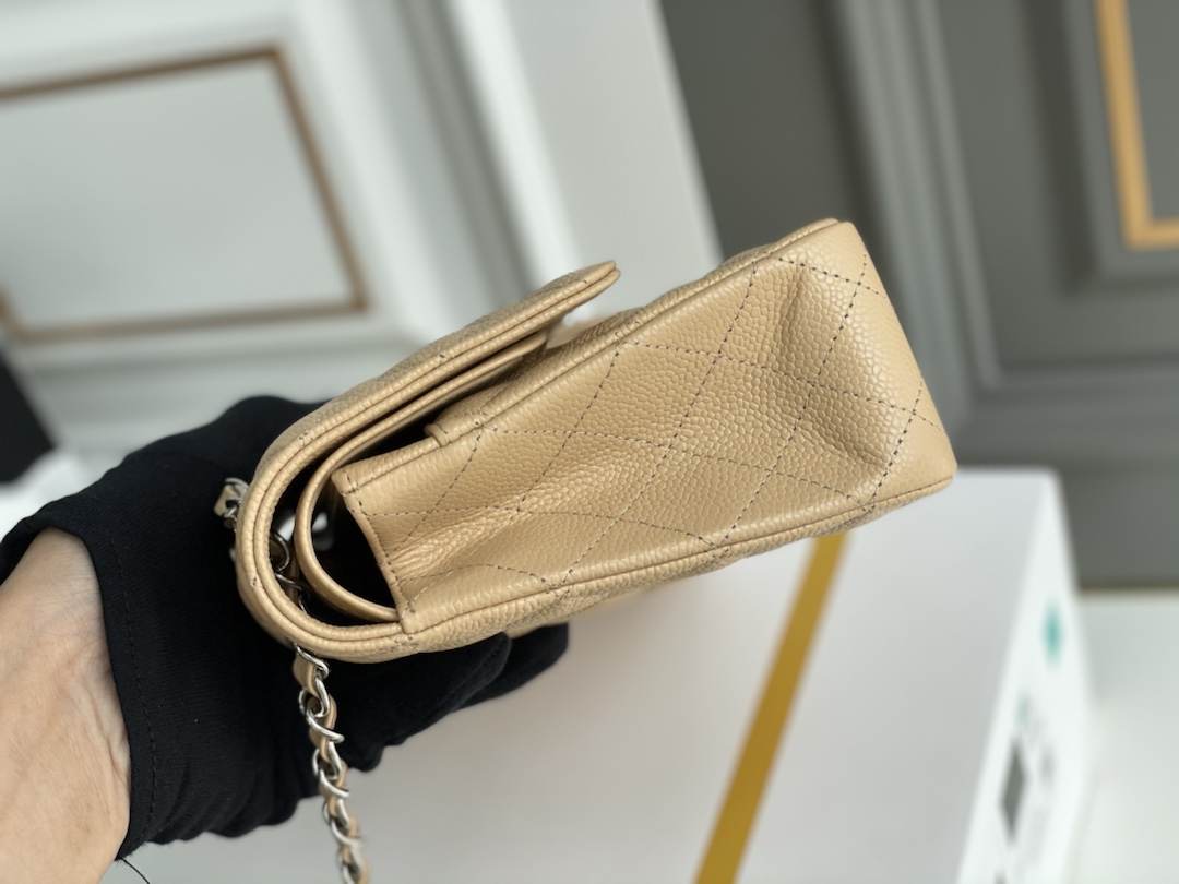Ch@nel Flap Bag-Caviar Leather-25CM