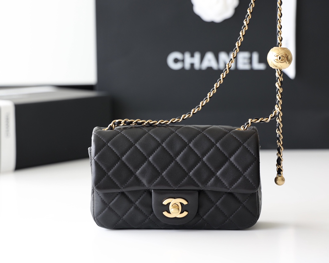 Ch@nel Flap Bag-17&20CM