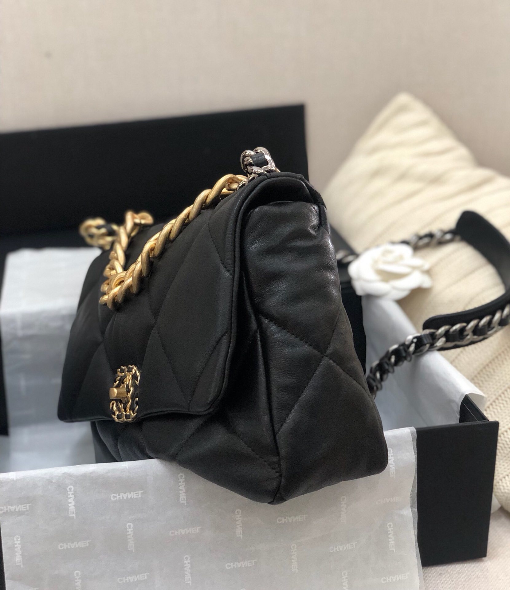 Ch@nel 19 Flap Bag-26&30&36CM