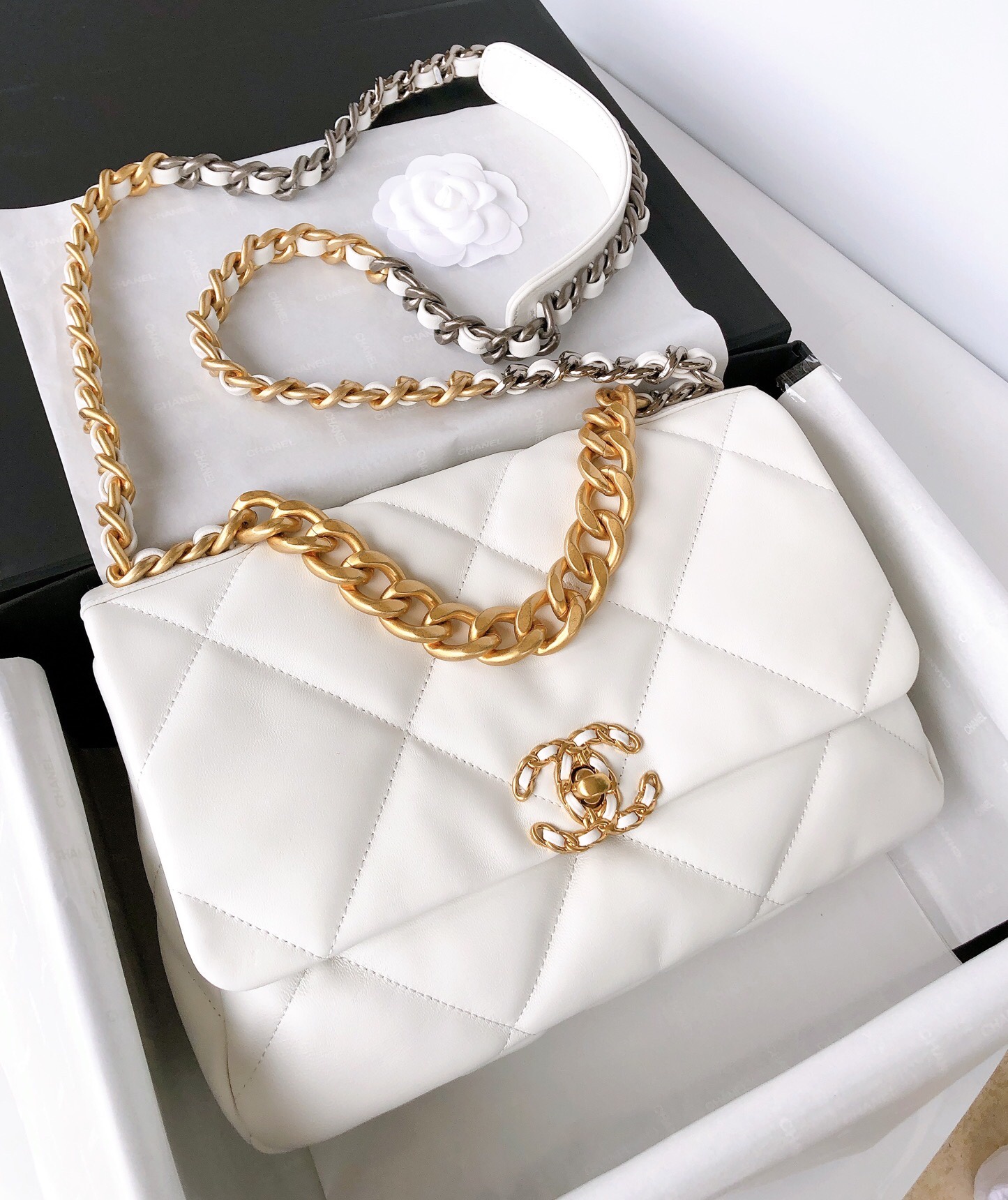 Ch@nel 19 Flap Bag-26&30CM
