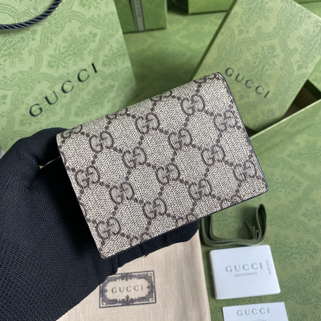G*u*i wallet-11*9*3cm