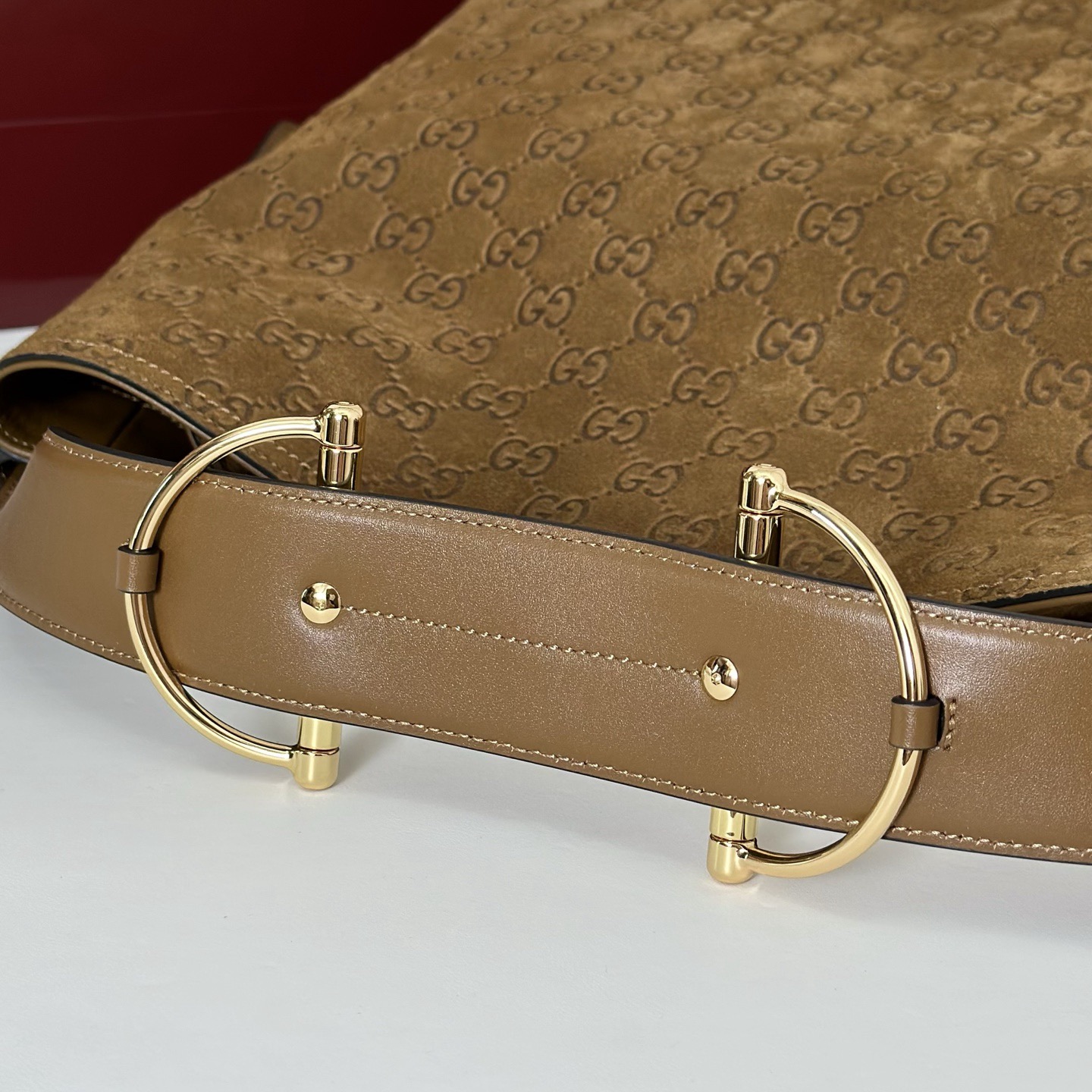 Guc*ci Horsebit Beatrix Shoulder Bag-40*36*12CM