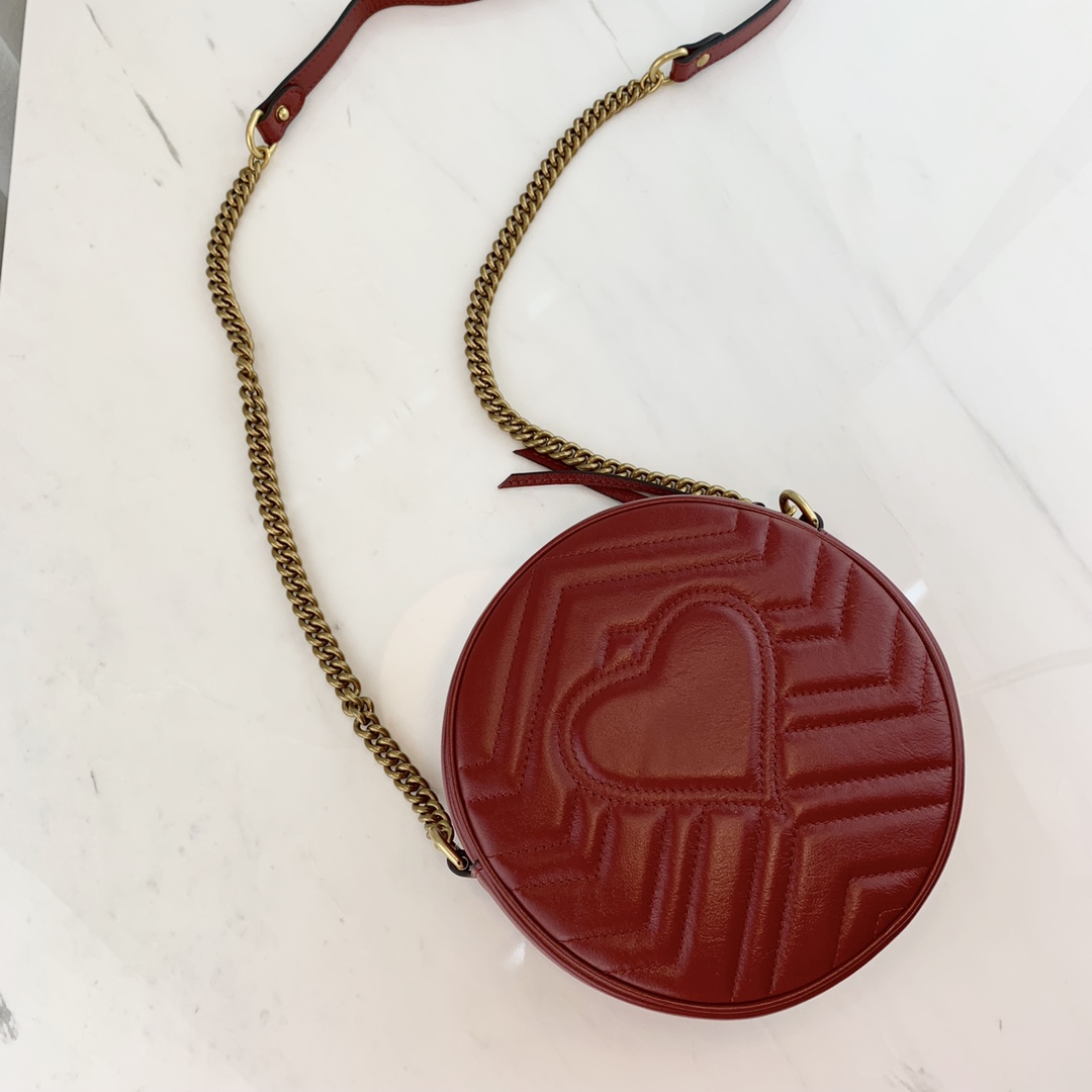 G*u*i mini round bag-18*18*5cm