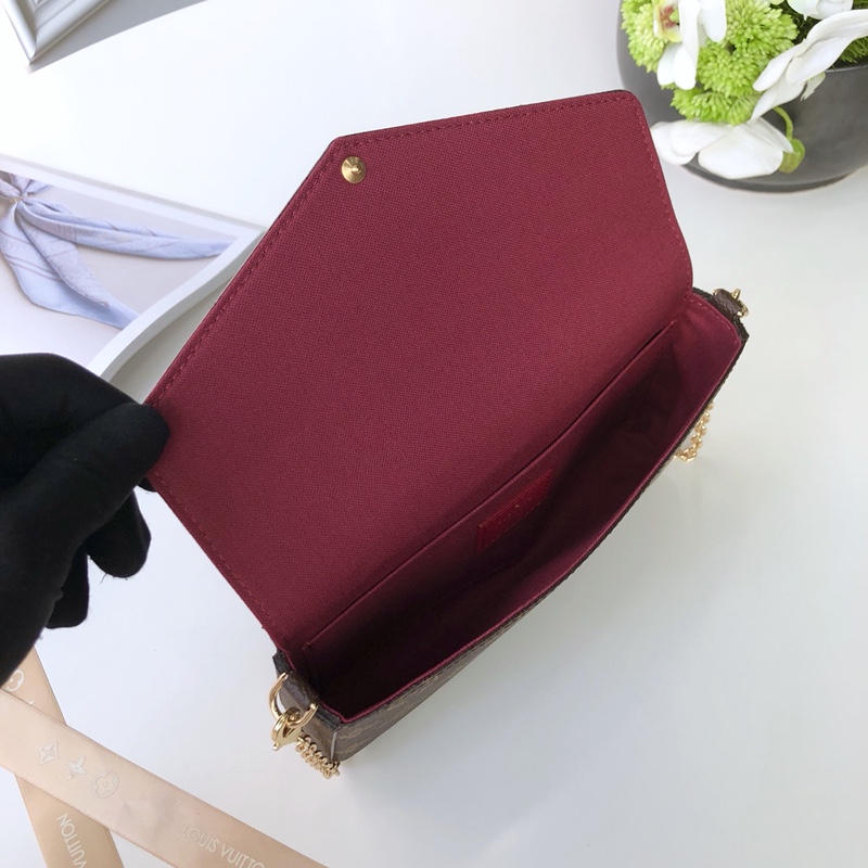 l0*is V*t0n m61276 pochette félicie wallet -21*12*3cm