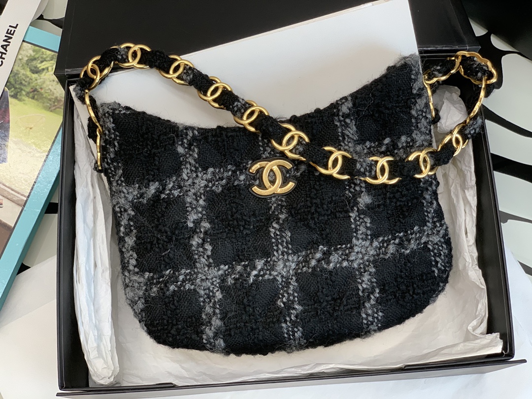Ch@nel Hobo Handbags-24*17.5*6CM