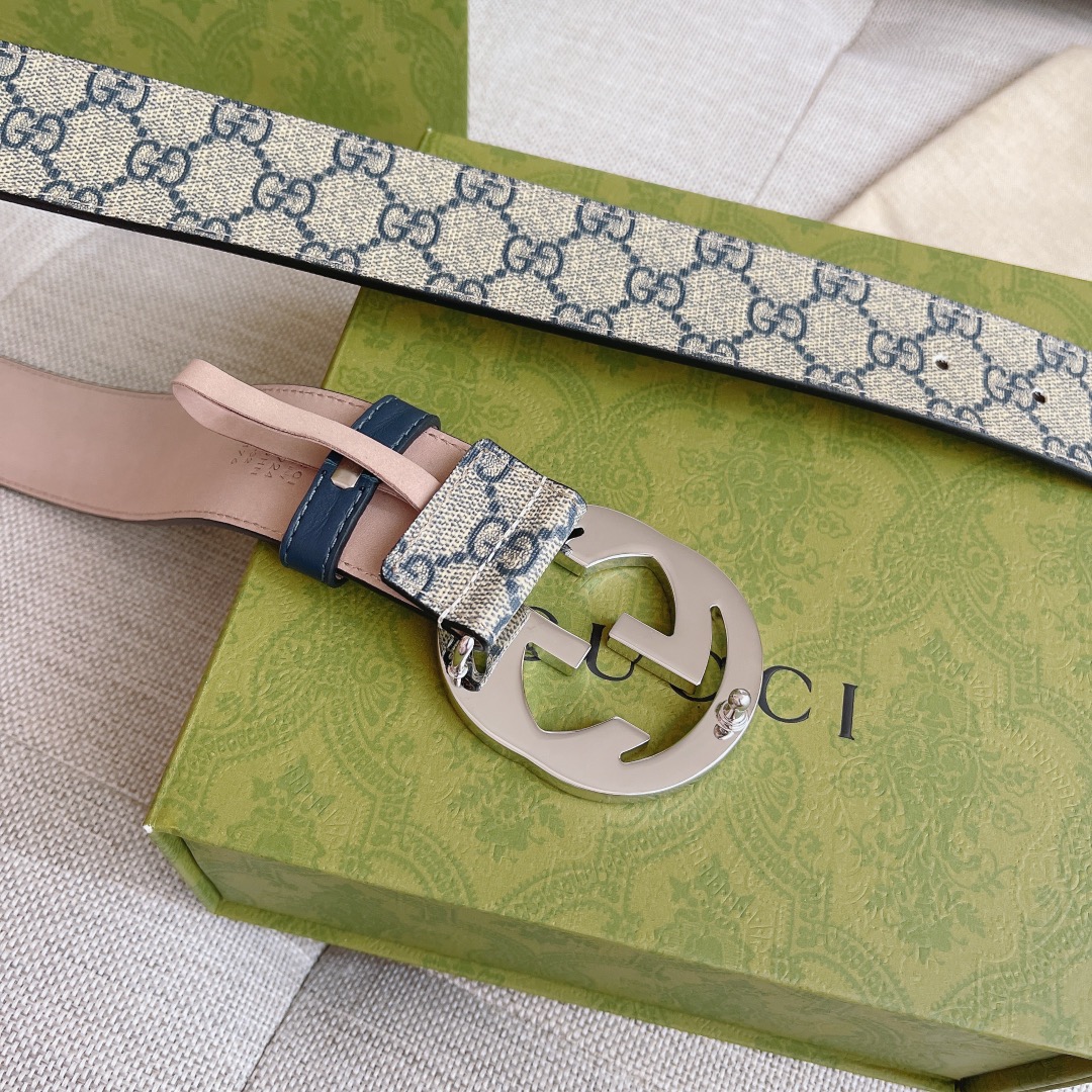 G*u*i belt-4cm
