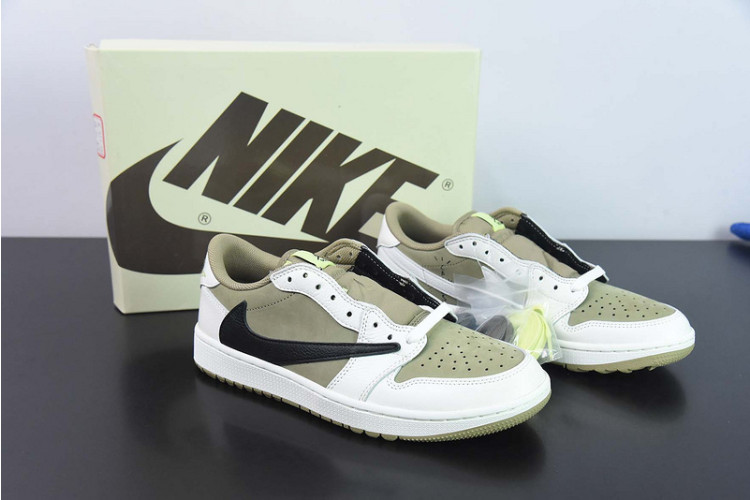 Travis Scott X Air Jordan 1 LOW Gold