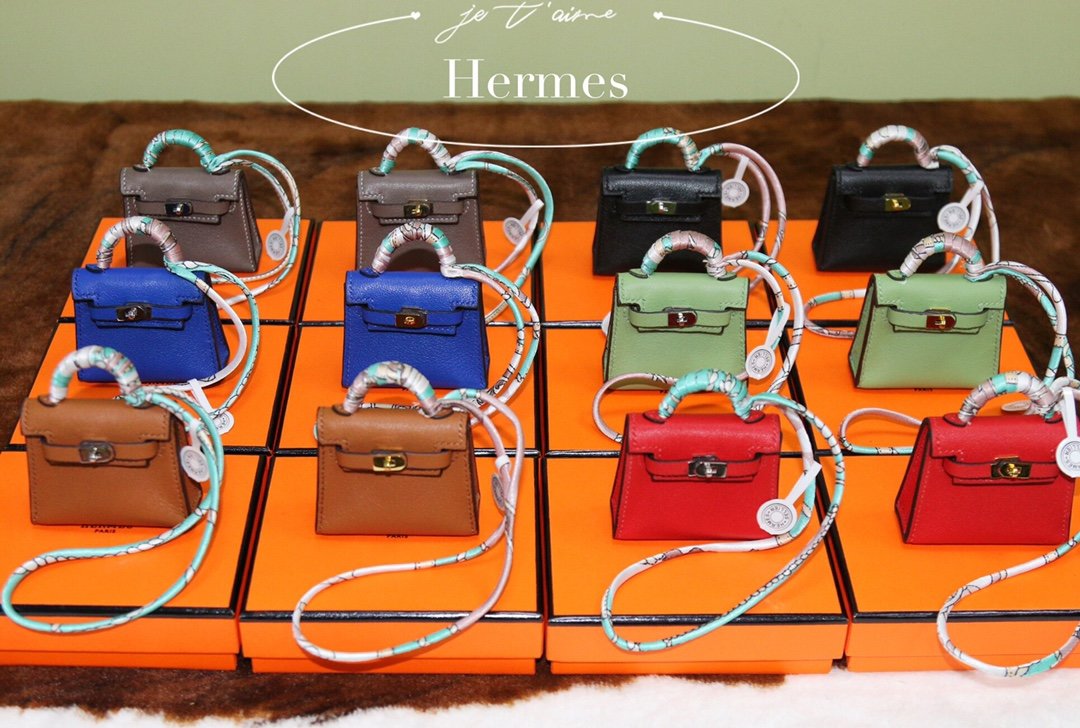 H**mes kelly twilly bag charm