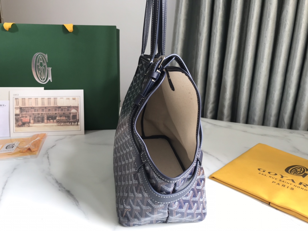 Go*ard chien gris & pocket-27*15*33.5cm