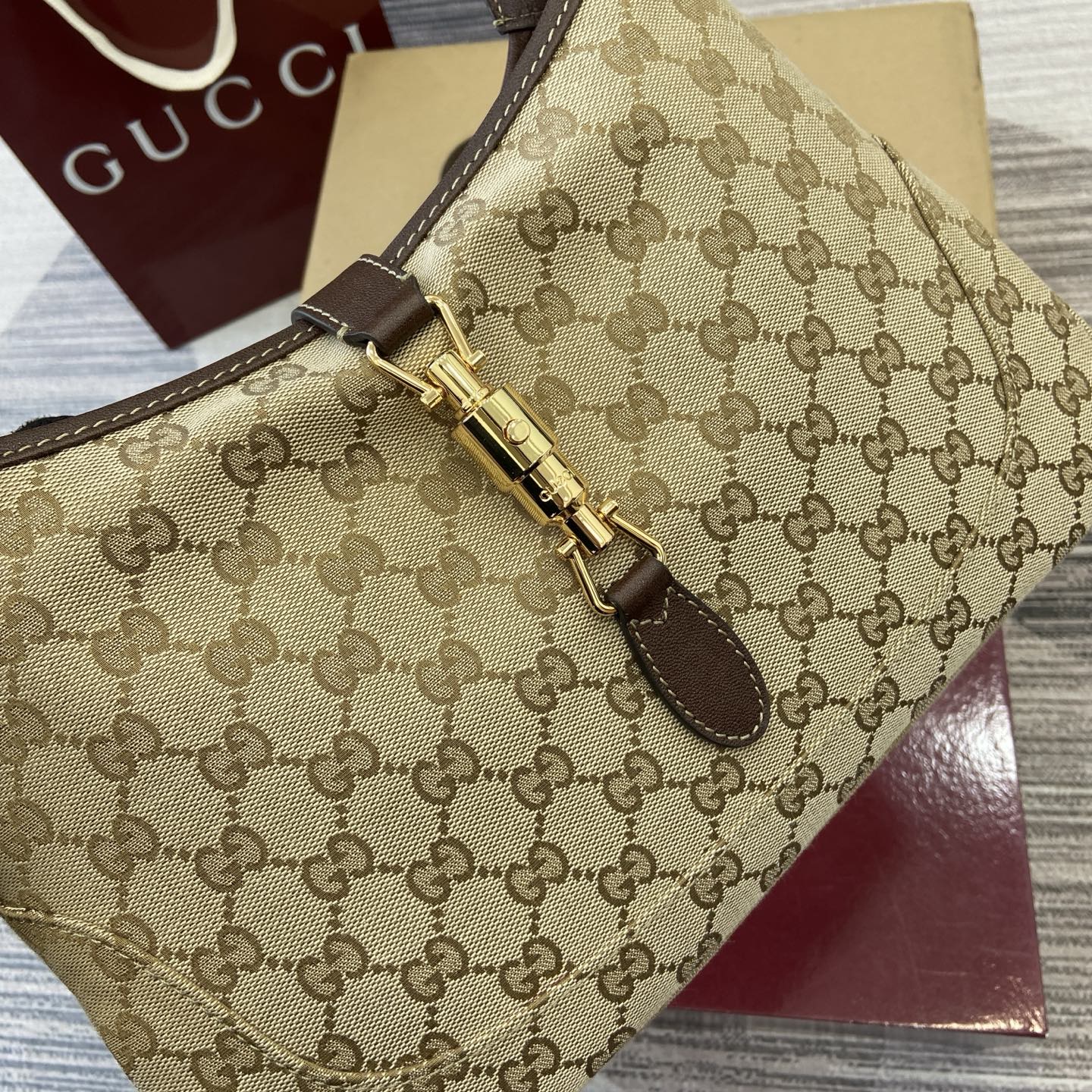 Gvc*1 Jackie 1961 Hobo Bag-28*19*4.5CM
