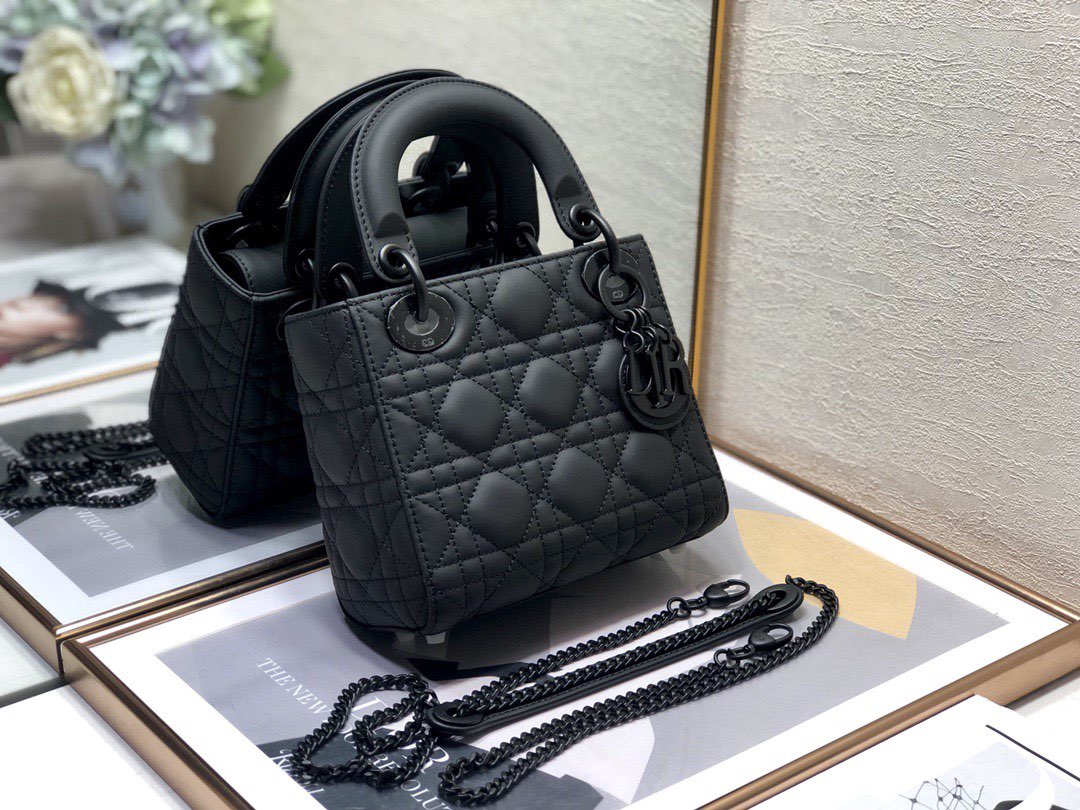 Lady Diro Bag-Black Hardware-17cm