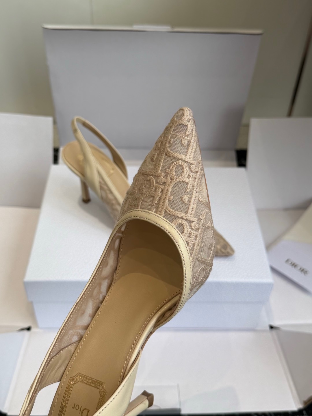 Dio*r AD10rable Slingback Pumps-7.5CM