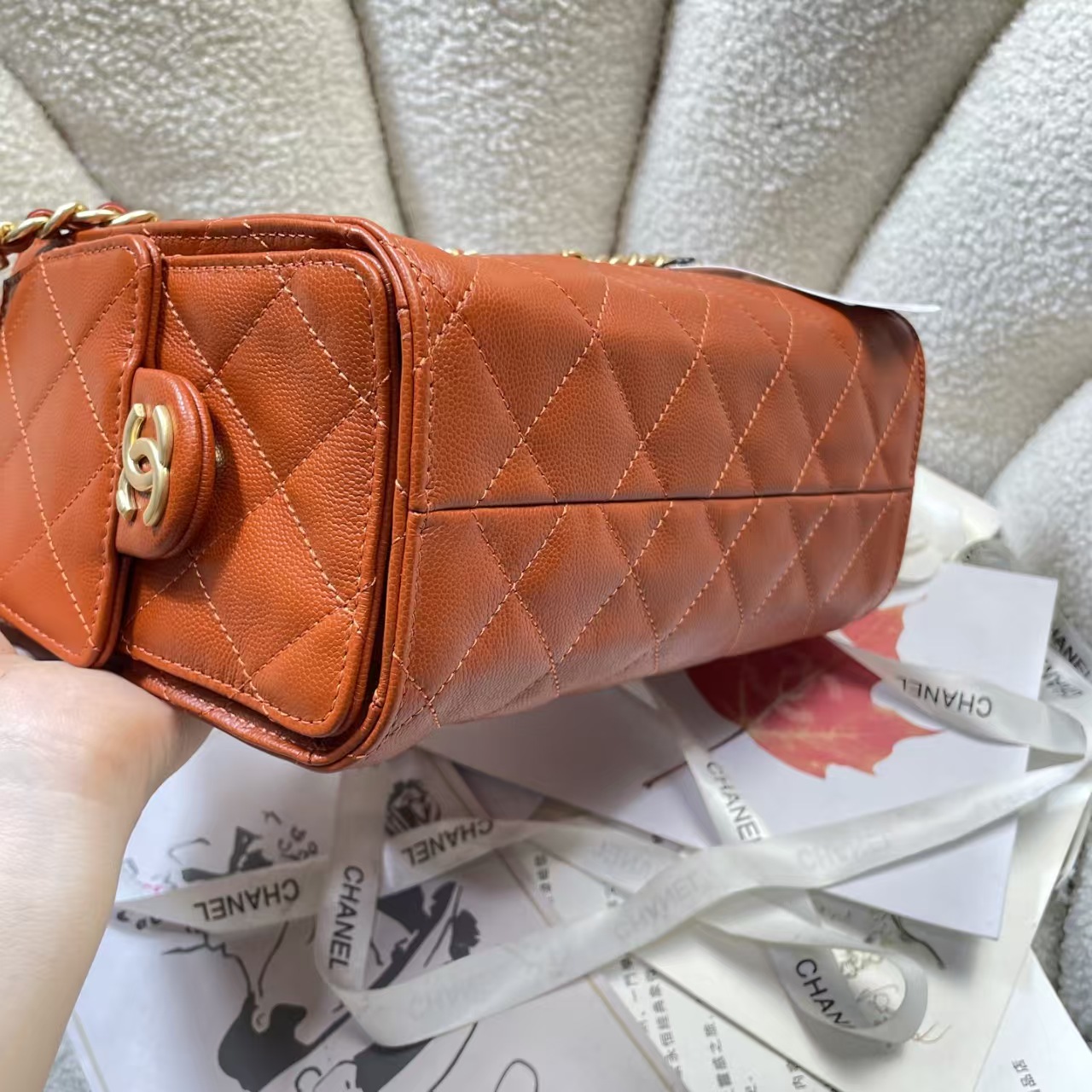 Cha*nel 25 Mini Handbag-20x22x12.5CM